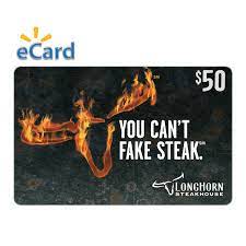 Maybe you would like to learn more about one of these? Longhorn 50 Gift Card Email Delivery Walmart Com Walmart Com