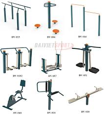 Đặc biệt sẽ được phủ lớp sơn dày để chống lại điều kiện thời tiết bất thường ngoài trời. May Táº­p Thá»ƒ Thao Ngoai Trá»i á»Ÿ Ä'au La Ráº» Nháº¥t