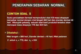 Contoh soal penerapan distribusi normal. Oleh Prof Dr Dr Buraerah Abd Hakim Msc Ppt Download