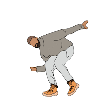Последние твиты от giphy (@giphy). Hotline Bling Dance Sticker By Nirmarx For Ios Android Giphy