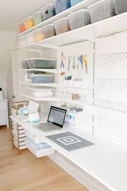 Cricut Work Station Organization Desk By Baby Blossom Company Craft Room Design Sewing Room Inspiration Small Craft Rooms