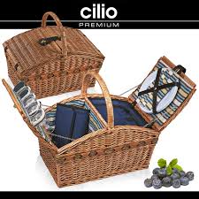 Find picnic baskets & backpacks at wayfair. Cilio Picnic Basket Verbania Deluxe Brandshop