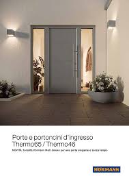 Porte D Ingresso In Acciaio Thermo65 E Thermo46
