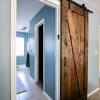 We stock a complete supply of sliding barn door hardware. 1