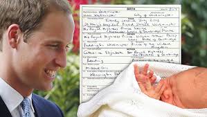 Kate & William: Das ist die Geburtsurkunde von Baby George!