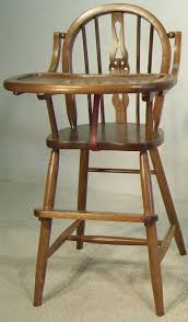 This Amish Baby Furniture Windsor Oak Or Cherry High Chair Is Fine Amish Craftsmanship Usa Shown With Two C Wood High Chairs Wooden High Chairs Amish Furniture