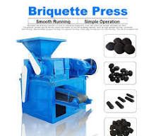 High Power Diesel Engine Charcoal Briquettes Making Machine ...
