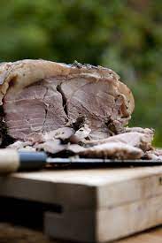 Slow Roast Pork Shoulder With Herb Rub Recipe Recipe Slow Roast Pork Pork Shoulder Roast Pork Roast
