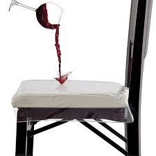 Not a custom tailored seat cover. Salt Clear Chair Seat Protectors Set Of 2 Bed Bath Beyond