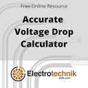 Accurate Voltage Drop Calculator AS/NZS 3008 - ELEK Software