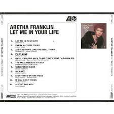 Aretha Franklin Let Me In Your Life New Sealed Classic 70s Soul Cd Warner 0081227946210 On Ebid Ireland 195625764