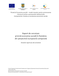 Pdf Anexe Raport De Cercetare Privind Economia SocialÄƒ In Romania Din PerspectivÄƒ EuropeanÄƒ ComparatÄƒ