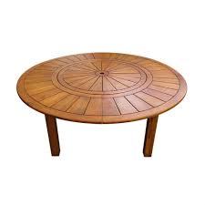 Amazon Com Interbuild Roulette Table 10cm With Umbrella Hole Teak Wood Furniture Teak Patio Table Teak Dining Table Teak Wood Furniture