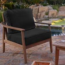 Patio furniture cushions & pads. Black Ladder Back Chairs Joss Main