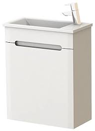 Biete hier dieses set bestehend aus spiegel waschbecken und schrank an. Waschtische Becken Badmobel Waschbecken Keramik Mit Unterschrank Waschtisch Gaste Wc Weiss 40 Cm Waschtische