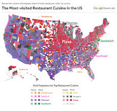 what is the pizza capital of the us map restaurant types us map