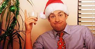 Then December And The Insanity That Is Christmas Jim Halpert New Girl John Krasinski