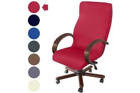 Key features to look for are adjustability, breathability, and quick assembly. Medium Red Northern Brothers Office Chair Cover Computer Desk Chair Covers Stretch Rolling Chair Slipcover Red Matt Blatt