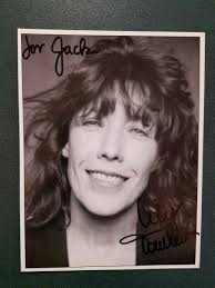 Lily Tomlin-signed photo-JSA-(pose 12)