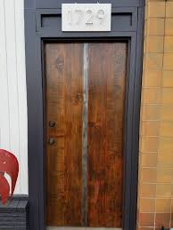 Trinity river marine produces lumber milled from recycled logs, formerly used to surround and contain log rafts on the puget sound in western washington. Custom Store Front Door Made From Reclaimed Wood And Steel For Urban Reclamations Located At 1729 1st Ave S Wood Office Furniture Reclaimed Wood Cool Furniture