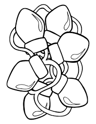 Kids will love colouring in the numbers with their favourite crayons, markers, colored pencils or other drawing utensils, which allows children to work on building strong hand muscles and improve coordination. 8 Best Coloring Pages Printable Christmas Lights Printablee Com