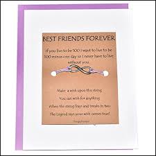 I find it fascinating to unfold each page, revealing the card maker's vision beneath, until i magically end up back where i started. Charmed Greetings Wish Bracelet Friendship Infinity Loop Charm Thoughtful Card Buy Online In Dominica At Dominica Desertcart Com Productid 31311606
