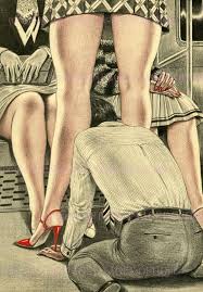 Vintage 1970s Japanese Femdom Fetish Illustration of Three Woman Being  Worshipped by A Submissive Man BDSM 5x7 Greeting Card - Etsy Israel