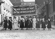 Image result for what treatment did women's suffrage