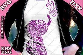 Download Baby Elephant Svg Mandala Elephant Svg Zentangle Animal Sv 242658 Svgs Design Bundles