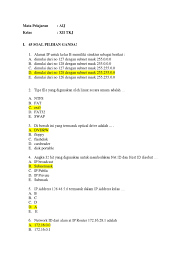 We did not find results for: Soal Dan Jawaban Pilihan Ganda Tentang Ip Address Masnurul