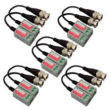 Tvi corporation sti p100 / hepa pk 480. Amazon Com 5 Pack 10 Pcs Mini Cctv Bnc Video Balun Transceiver With Pigtail Video Passive Balun For Hd Tvi Cvi Ahd Analog 960h Camera Electronics