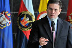 Pinzón, dice que se necesita una fuerza pública con mayores recursos. Juan Carlos Pinzon A Washington El Espectador