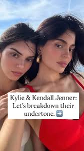 Kylie & Kendall Jenner’s undertones—explained! 🔥, Are you in the same  colour season as the Jenner sisters?, Both fall into the Winter category,  as warm tones go against their features. ❌, ...