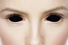 Black And White Sclera Contacts Evil Black Sclera Lenses 22mm Sclera Contact Lenses Contact Lenses Colored Black Contact Lenses Halloween Contact Lenses