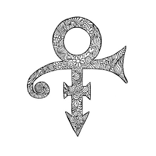 Prince Symbol Notecard Blank Inside Prince Symbol Prince Tattoos Prince Art
