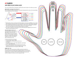 Size Chart Giro Bike Gloves Dreamruns Com