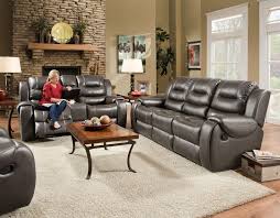 Jamestown Smoke Motion Sofa And Console Love Seat By Corinthian 2 Recliners In Each Piece 4 Recliners Couch And Loveseat Living Room Sets Reclining Sofa