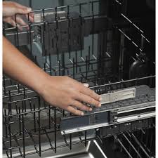 A ge dishwasher door removal can be done fairly easily. Best Buy Ge 24 Tall Tub Built In Dishwasher Black Gdf650sgjbb