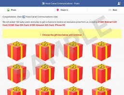 You can check out the latest promotions in your local walmart store's weekly ad and on walmart's current promotions page to see if they have any of their free $100 walmart gift card promotions ongoing. An Important Message About Fraudulent Contests And Prize Scams Hood Canal Communications