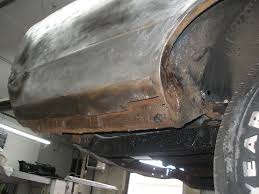 With the aftermarket 3'x5' or 4'x 4' foot pieces you buy at the paint and body store are 22 ga. Repair Rust On Body Panels Part 1