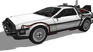 Delorean Dmc 12 The Time Machine Back To The Future Part Ii 3d Warehouse The Time Machine Delorean Back To The Future