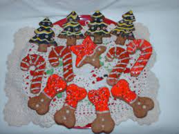 Frosting Fran Dog Christmas Cookies Decorated With Royal Icing Christmas Dog Treats Christmas Dog Dog Cookies