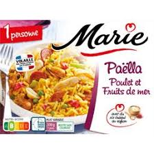 Paella Poulet Et Fruits De Mer Marie Intermarche