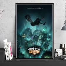 The conference rooms of | home decor, house design, home. Bioshock Rapture Video Game Posters And Prints Canvas Painting Wall Pictures For Living Room Art Decorative Home Decor Cuadros Painting Calligraphy Aliexpress
