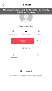 Nick Banned From Tik Tok Vaushv