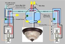 Three way switching schematic wiring diagram. How To Wire A 3 Way Switch Home Electrical Wiring Light Switch Wiring Electricity