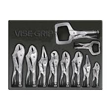 48 sold 48 sold 48 sold. Vise Grip 1078tray 10 Pc Locking Pliers Set In Tray Vgp1078tray Pe1078tray