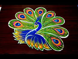 Simple Peacock Rangoli Designs For Diwali Easy Kolam Designs With Out Dots Free Hand Muggulu Youtube Kolams are a south indian style of painting using colored powders, often rice chalk or rock powder. simple peacock rangoli designs for diwali easy kolam designs with out dots free hand muggulu