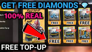 Cukup dengan memasukkan player id dalam game diamond otomatis dikirim tanpa perlu redeem kode voucher. How To Get Free Diamonds In Free Fire Free Top Up In Free Fire 100 Real Garena Free Fire Youtube