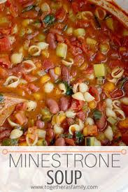 Minestrone Soup In 2020 Minestrone Soup Minestrone Soup Recipes